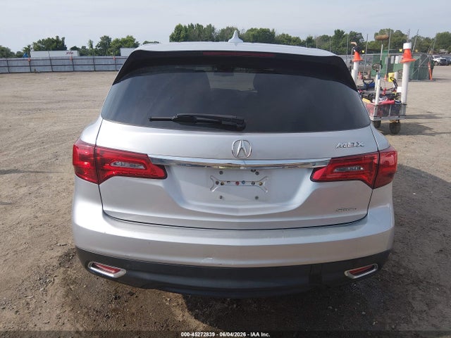 2015 Acura Mdx Technology Package მანქანა იყიდება აუქციონზე, vin: 5FRYD4H40FB015533, აუქციონის ნომერი: 45272839