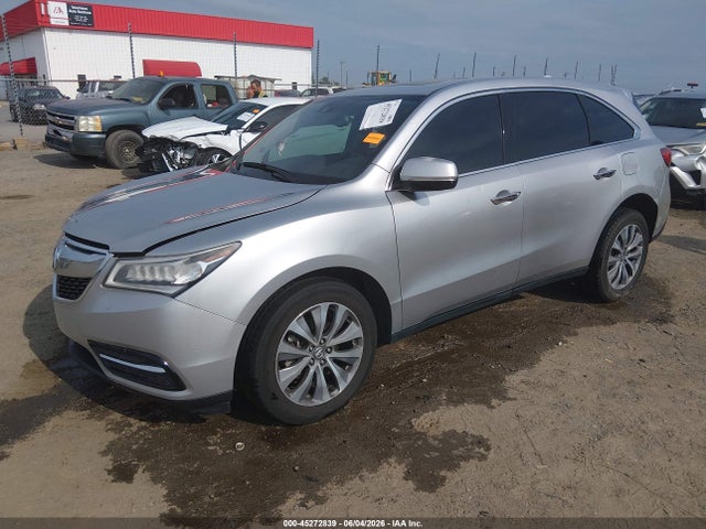 2015 Acura Mdx Technology Package მანქანა იყიდება აუქციონზე, vin: 5FRYD4H40FB015533, აუქციონის ნომერი: 45272839