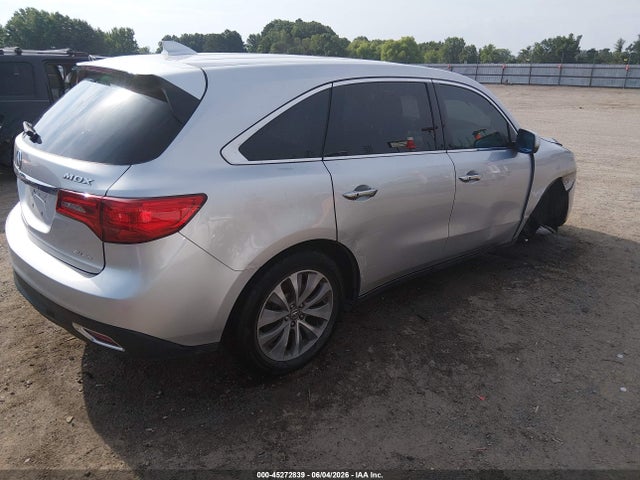 2015 Acura Mdx Technology Package მანქანა იყიდება აუქციონზე, vin: 5FRYD4H40FB015533, აუქციონის ნომერი: 45272839