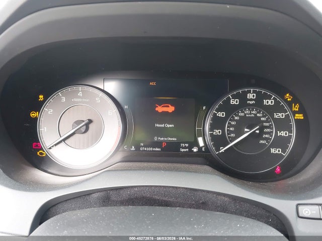 2021 Acura Rdx Standard მანქანა იყიდება აუქციონზე, vin: 5J8TC1H3XML020352, აუქციონის ნომერი: 45272876