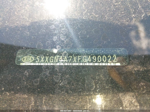 Aukcja sprzedaży 2015 Kia Optima Ex, vin: 5XXGN4A7XFG490022, numer aukcji: 45272907