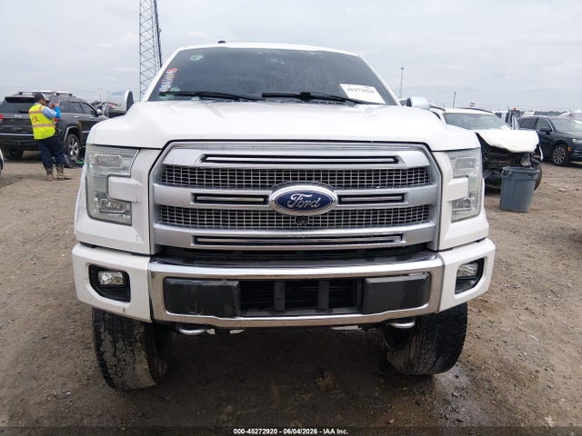 2016 Ford F-150 Platinum მანქანა იყიდება აუქციონზე, vin: 1FTEW1EG0GFA67818, აუქციონის ნომერი: 45272920