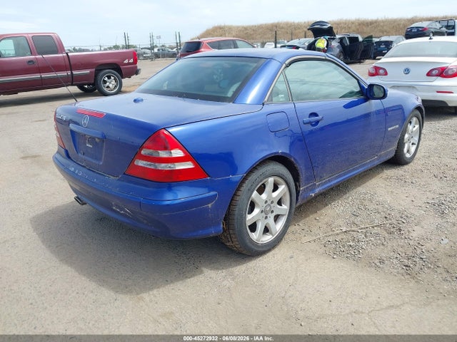 Aukcja sprzedaży 2001 Mercedes-benz Slk 230 Kompressor, vin: WDBKK49F31F225107, numer aukcji: 45272932