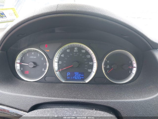 45273091 :رقم المزاد ، 5NPET46C29H558633 vin ، 2009 Hyundai Sonata Gls مزاد بيع