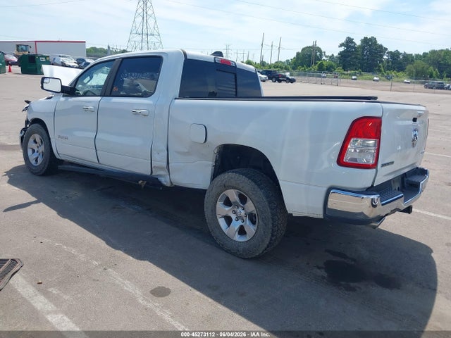 Продаж на аукціоні авто 2019 Ram 1500 Big Horn/lone Star  4x4 6'4 Box, vin: 1C6SRFMT2KN667624, номер лоту: 45273112