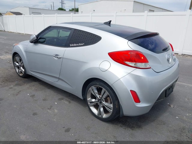 45273117 :رقم المزاد ، KMHTC6AD6CU075576 vin ، 2012 Hyundai Veloster Base W/black مزاد بيع