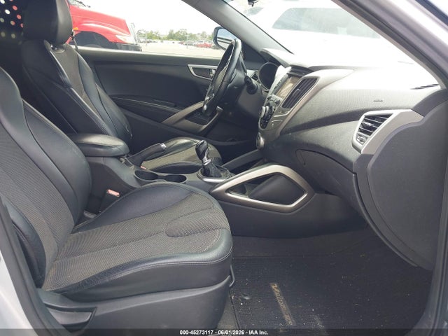 45273117 :رقم المزاد ، KMHTC6AD6CU075576 vin ، 2012 Hyundai Veloster Base W/black مزاد بيع