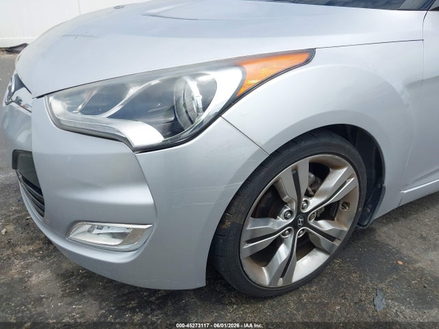 45273117 :رقم المزاد ، KMHTC6AD6CU075576 vin ، 2012 Hyundai Veloster Base W/black مزاد بيع