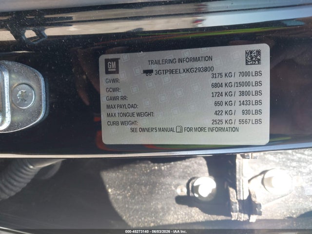 3GTP9EELXKG293800 GMC Sierra 1500 At4