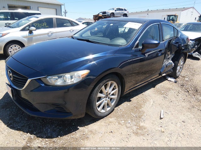 2015 Mazda Mazda6 I Sport მანქანა იყიდება აუქციონზე, vin: JM1GJ1U56F1215750, აუქციონის ნომერი: 45273154