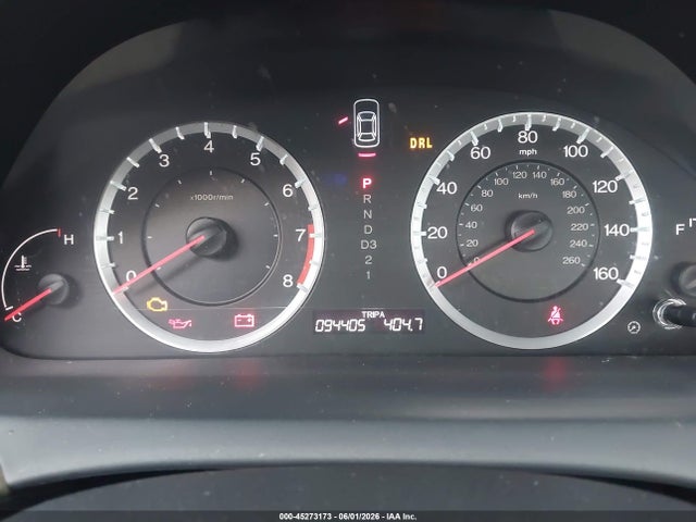 45273173 :رقم المزاد ، 1HGCP26418A162354 vin ، 2008 Honda Accord 2.4 Lx-p مزاد بيع