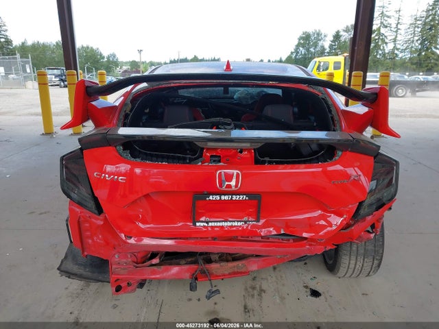 2018 Honda Civic Type R Touring მანქანა იყიდება აუქციონზე, vin: SHHFK8G78JU202480, აუქციონის ნომერი: 45273192