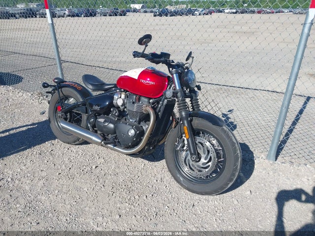 Auction sale of the 2023 Triumph Motorcycle Bonneville Bobber, vin: SMTD53HL6PTBD0179, lot number: 45273318