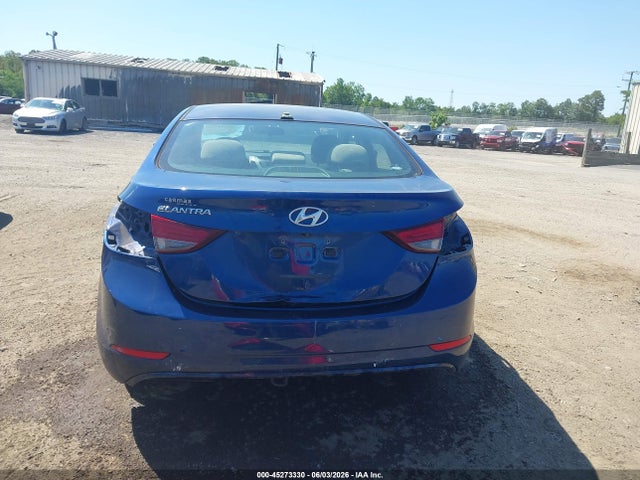 2016 Hyundai Elantra Value Edition მანქანა იყიდება აუქციონზე, vin: 5NPDH4AE7GH775775, აუქციონის ნომერი: 45273330