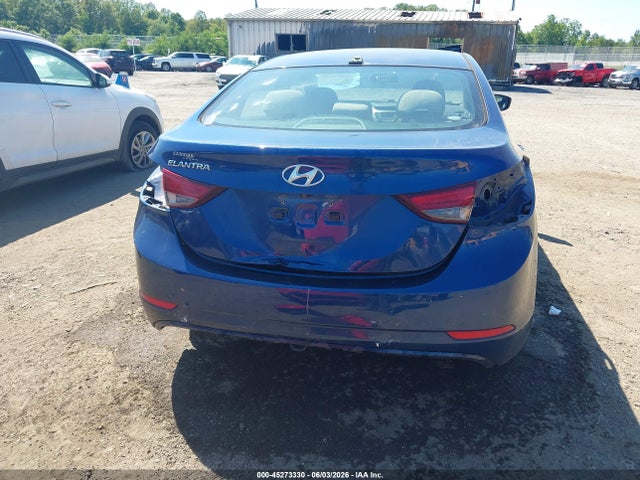 2016 Hyundai Elantra Value Edition მანქანა იყიდება აუქციონზე, vin: 5NPDH4AE7GH775775, აუქციონის ნომერი: 45273330