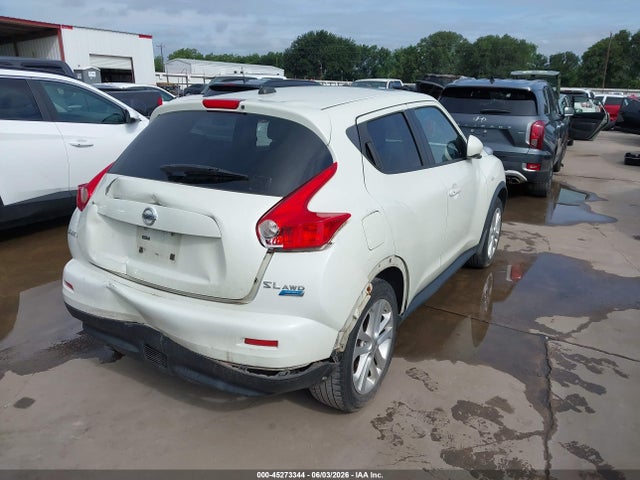 2012 Nissan Juke Sl მანქანა იყიდება აუქციონზე, vin: JN8AF5MV3CT107234, აუქციონის ნომერი: 45273344