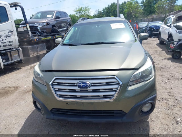 2015 Subaru Outback 2.5i Premium მანქანა იყიდება აუქციონზე, vin: 4S4BSADC8F3215254, აუქციონის ნომერი: 45273381