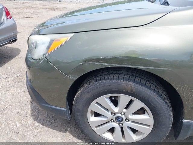 2015 Subaru Outback 2.5i Premium მანქანა იყიდება აუქციონზე, vin: 4S4BSADC8F3215254, აუქციონის ნომერი: 45273381