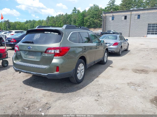 2015 Subaru Outback 2.5i Premium მანქანა იყიდება აუქციონზე, vin: 4S4BSADC8F3215254, აუქციონის ნომერი: 45273381