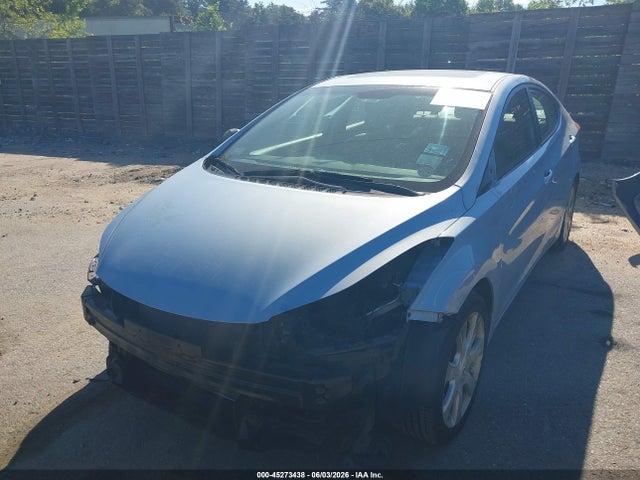2013 Hyundai Elantra Limited მანქანა იყიდება აუქციონზე, vin: KMHDH4AE2DU522814, აუქციონის ნომერი: 45273438