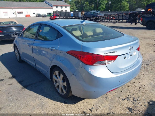 2013 Hyundai Elantra Limited მანქანა იყიდება აუქციონზე, vin: KMHDH4AE2DU522814, აუქციონის ნომერი: 45273438