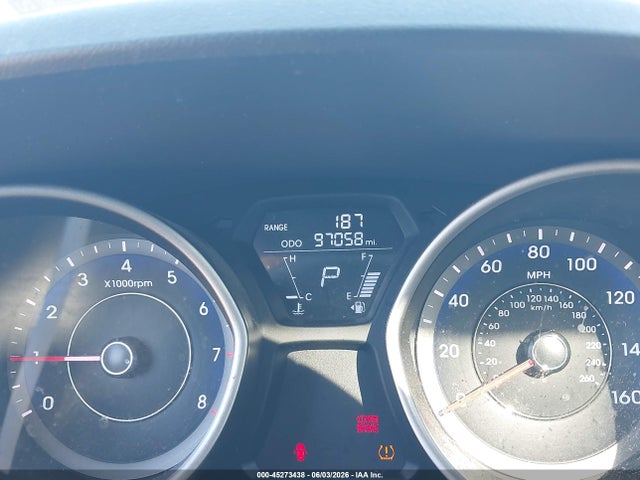 2013 Hyundai Elantra Limited მანქანა იყიდება აუქციონზე, vin: KMHDH4AE2DU522814, აუქციონის ნომერი: 45273438