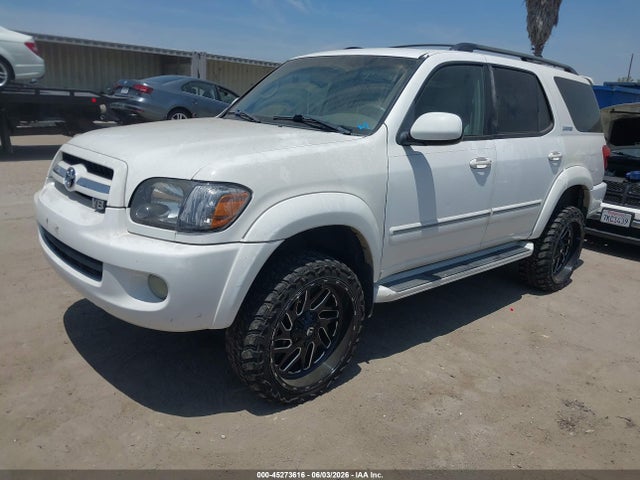 45273616 :رقم المزاد ، 5TDZT38A25S259493 vin ، 2005 Toyota Sequoia Limited V8 مزاد بيع