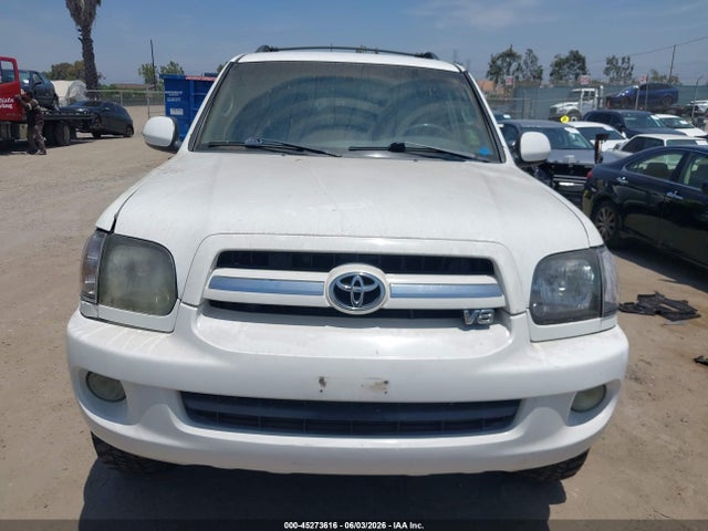 45273616 :رقم المزاد ، 5TDZT38A25S259493 vin ، 2005 Toyota Sequoia Limited V8 مزاد بيع