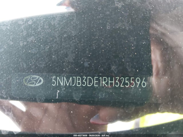 Aukcja sprzedaży 2024 Hyundai Tucson Sel, vin: 5NMJB3DE1RH325596, numer aukcji: 45273659