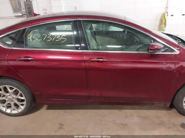 Продаж на аукціоні авто 2015 Chrysler 200 C, vin: 1C3CCCEG9FN592994, номер лоту: 45273735