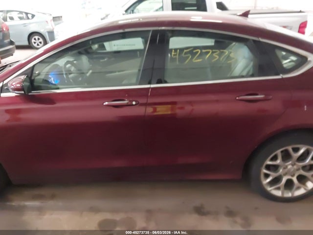 Продаж на аукціоні авто 2015 Chrysler 200 C, vin: 1C3CCCEG9FN592994, номер лоту: 45273735