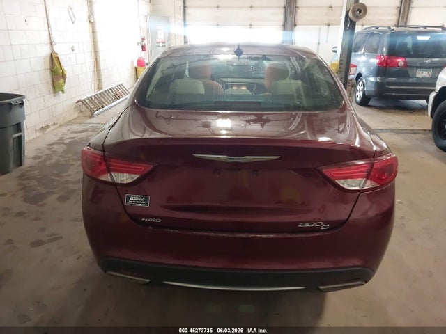 Продаж на аукціоні авто 2015 Chrysler 200 C, vin: 1C3CCCEG9FN592994, номер лоту: 45273735