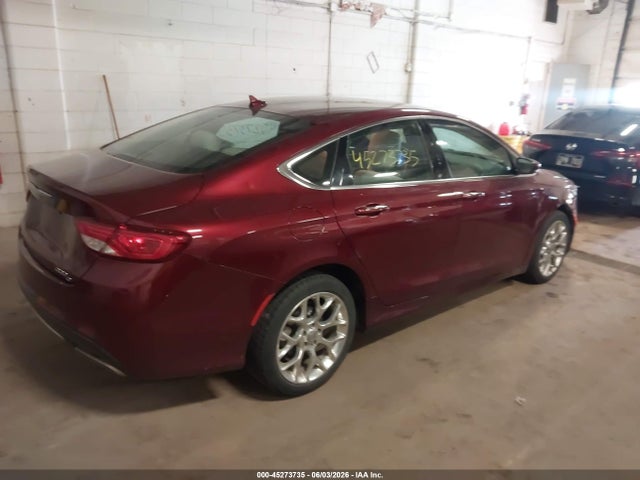 Продаж на аукціоні авто 2015 Chrysler 200 C, vin: 1C3CCCEG9FN592994, номер лоту: 45273735
