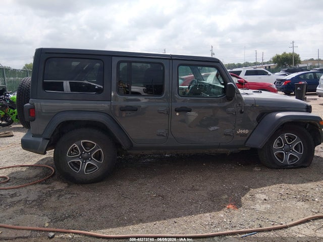 Продажа на аукционе авто 2020 Jeep Wrangler Unlimited Sport S 4x4, vin: 1C4HJXDN7LW325597, номер лота: 45273740