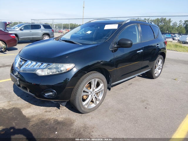 2009 Nissan Murano Le მანქანა იყიდება აუქციონზე, vin: JN8AZ18W29W103024, აუქციონის ნომერი: 45273794
