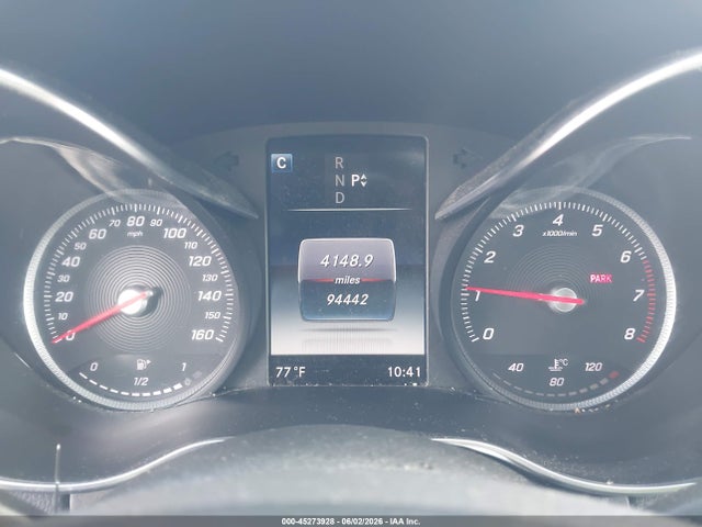 45273928 :رقم المزاد ، WDDWF4JB9HR222050 vin ، 2017 Mercedes-benz C 300 مزاد بيع