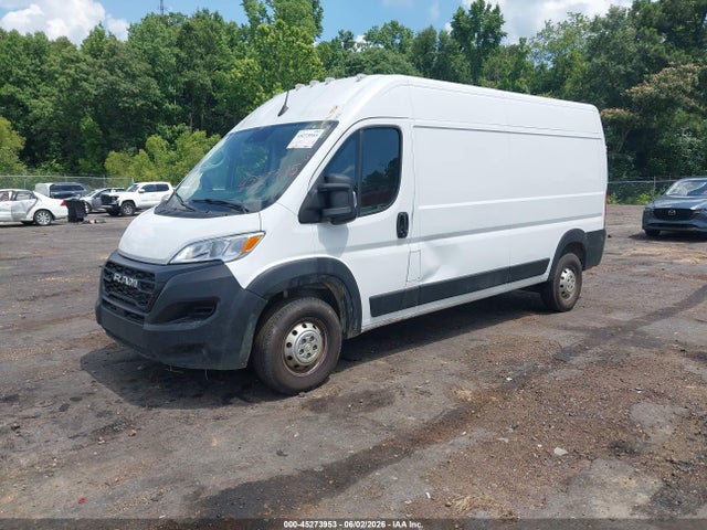 Продажа на аукционе авто 2023 Ram Promaster 2500 High Roof 159 Wb, vin: 3C6LRVDG0PE596291, номер лота: 45273953