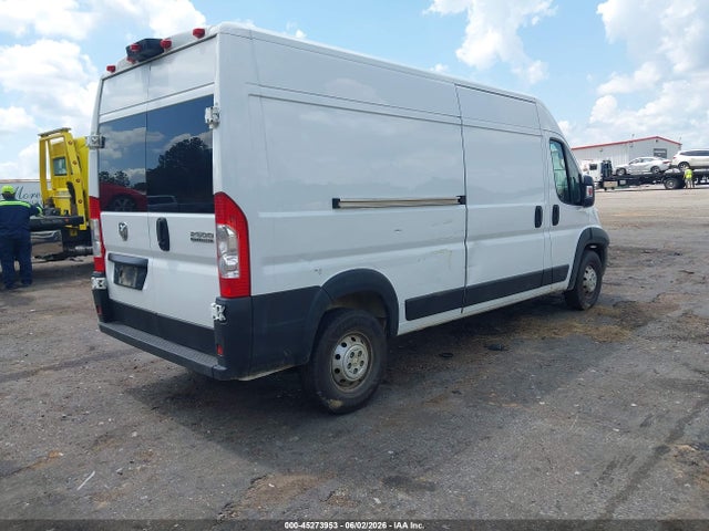 Продажа на аукционе авто 2023 Ram Promaster 2500 High Roof 159 Wb, vin: 3C6LRVDG0PE596291, номер лота: 45273953