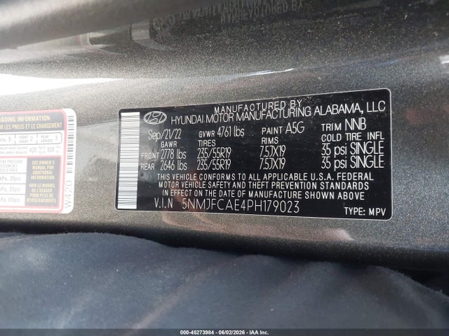 Hyundai TUCSON SEL 2023 5NMJFCAE4PH179023 Image 9