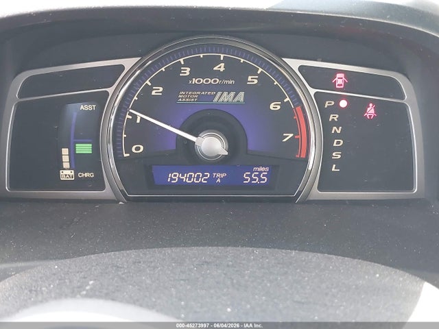 45273997 :رقم المزاد ، JHMFA36246S021737 vin ، 2006 Honda Civic Hybrid مزاد بيع
