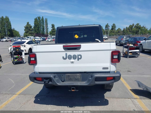 Auction sale of the 2020 Jeep Gladiator Overland 4x4, vin: 1C6HJTFGXLL175226, lot number: 45274003