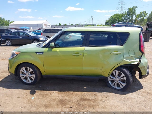 2015 Kia Soul + მანქანა იყიდება აუქციონზე, vin: KNDJP3A54F7768690, აუქციონის ნომერი: 45274026