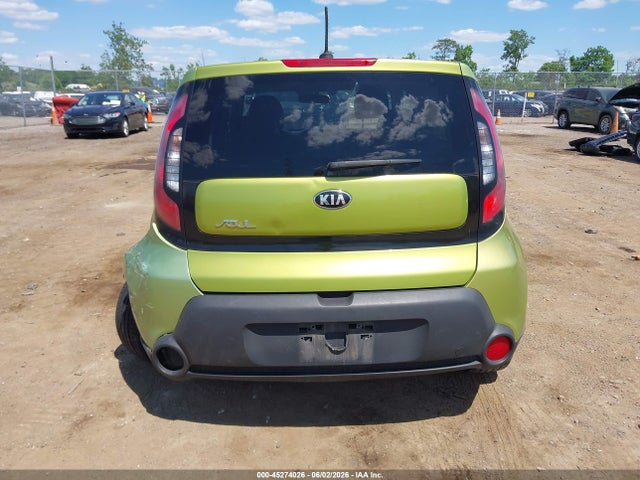 2015 Kia Soul + მანქანა იყიდება აუქციონზე, vin: KNDJP3A54F7768690, აუქციონის ნომერი: 45274026