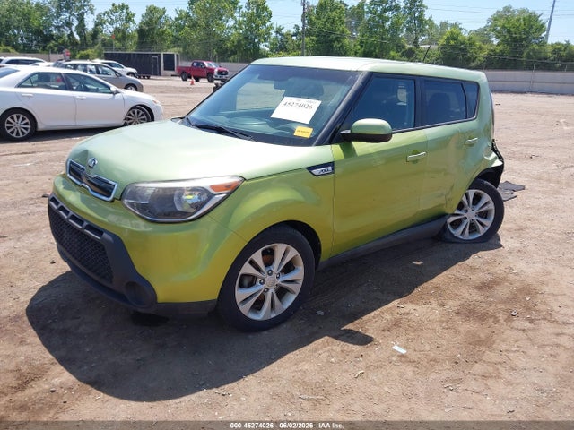 2015 Kia Soul + მანქანა იყიდება აუქციონზე, vin: KNDJP3A54F7768690, აუქციონის ნომერი: 45274026