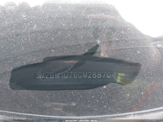 2016 Mazda Mazda3 I Sport მანქანა იყიდება აუქციონზე, vin: 3MZBM1U76GM288704, აუქციონის ნომერი: 45274061