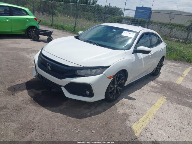 2017 Honda Civic Sport მანქანა იყიდება აუქციონზე, vin: SHHFK7H45HU228527, აუქციონის ნომერი: 45274123