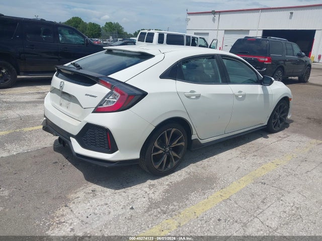 2017 Honda Civic Sport მანქანა იყიდება აუქციონზე, vin: SHHFK7H45HU228527, აუქციონის ნომერი: 45274123