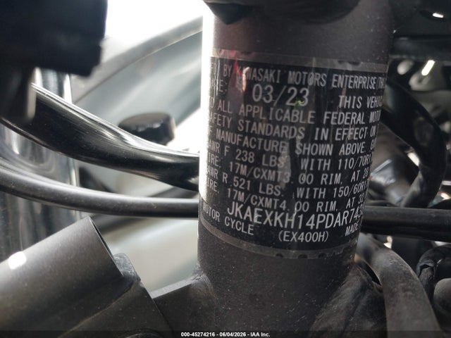Kawasaki EX400 2023 JKAEXKH14PDAR7438 Image 10