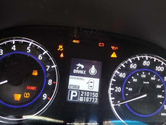 Продаж на аукціоні авто 2010 Infiniti G37x, vin: JN1CV6AR7AM452233, номер лоту: 45274222
