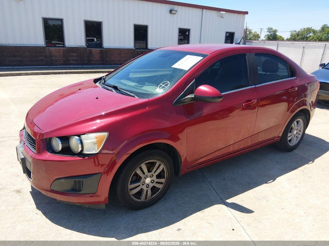 Aukcja sprzedaży 2013 Chevrolet Sonic Lt Auto, vin: 1G1JC5SB5D4255368, numer aukcji: 45274224